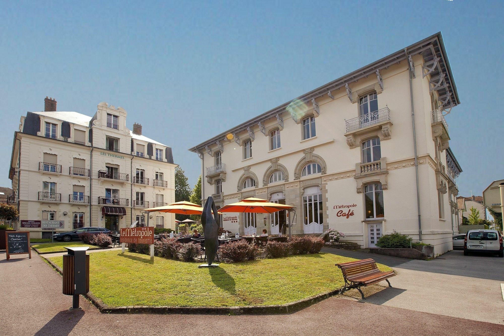 Garden & City Luxeuil Ex Le Metropole Et Les Thermes المظهر الخارجي الصورة